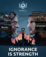 Capa de Orwell: Ignorance is Strength