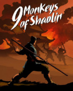 Capa de 9 Monkeys of Shaolin