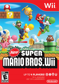 Cover of New Super Mario Bros. Wii
