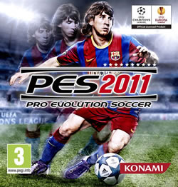 Cover of Pro Evolution Soccer 2011