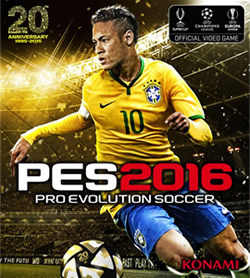 Cover of Pro Evolution Soccer 2016