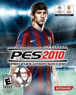 Cover of Pro Evolution Soccer 2010