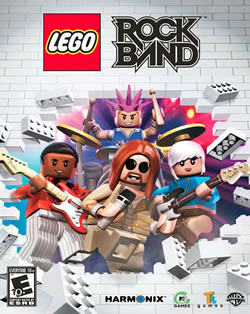 Capa de LEGO Rock Band