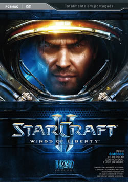 Capa de StarCraft II: Wings of Liberty