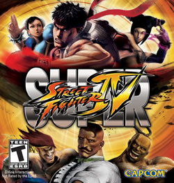 Cover of Super Street Fighter IV