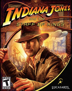 Cover of Indiana Jones and the Staff of Kings