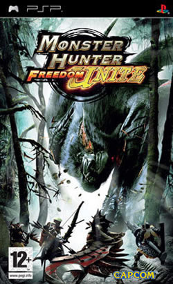 Capa de Monster Hunter Freedom Unite