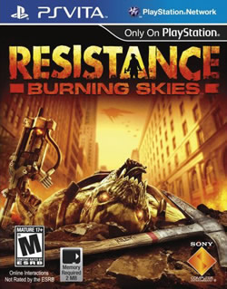 Capa de Resistance: Burning Skies