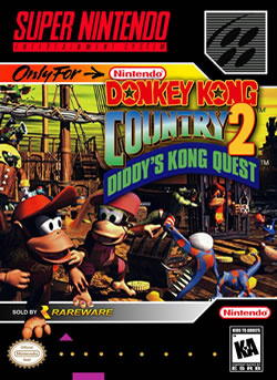 Capa de Donkey Kong Country 2: Diddy's Kong Quest