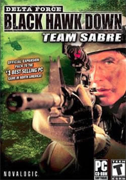 get through the minefield in black hawk down team sabre