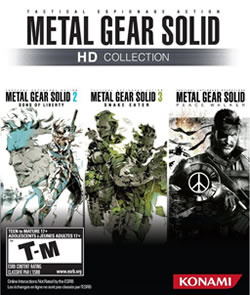 Capa de Metal Gear Solid HD Collection