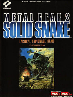 Capa de Metal Gear 2: Solid Snake