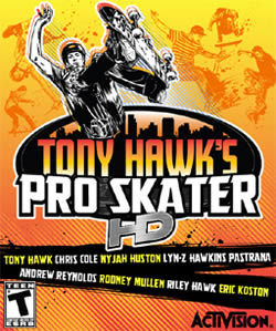Capa de Tony Hawk's Pro Skater HD