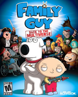 Capa de Family Guy: Back to the Multiverse