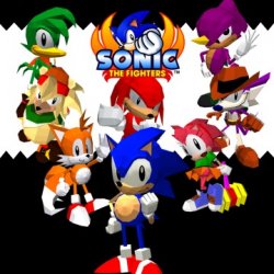 Cover of Sonic the Fighters