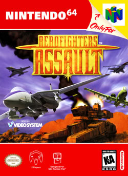 Capa de Aero Fighters Assault