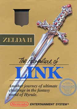 Capa de Zelda II: The Adventure of Link