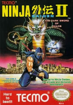 Capa de Ninja Gaiden II: The Dark Sword of Chaos