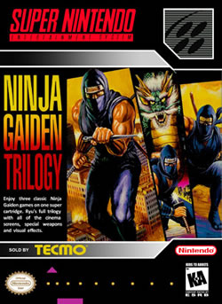 Capa de Ninja Gaiden Trilogy