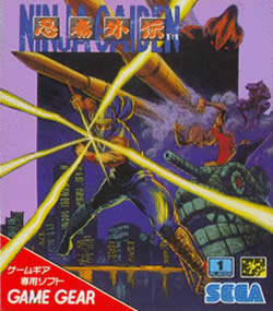 Capa de Ninja Gaiden (Game Gear)