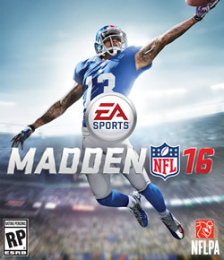 Cover of Madden NFL 16
