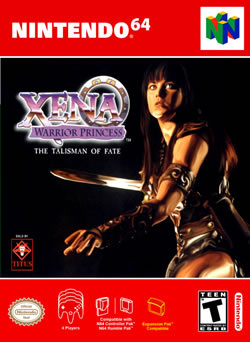 Capa de Xena: Warrior Princess: The Talisman of Fate