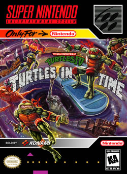Cover of Teenage Mutant Ninja Turtles IV: Turtles in Time