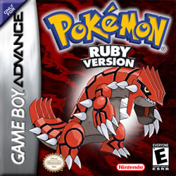 Cover of Pokémon Ruby