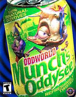Capa de Oddworld: Munch's Oddysee (2001)
