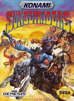 Capa de Sunset Riders