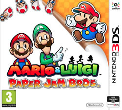 Capa de Mario & Luigi: Paper Jam