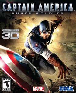 Capa de Captain America: Super Soldier