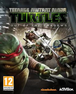 Capa de Teenage Mutant Ninja Turtles: Out of the Shadows