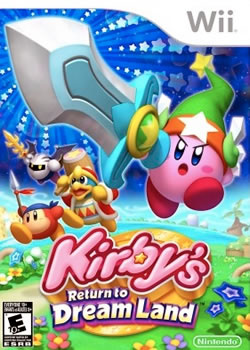 Capa de Kirby's Return to Dream Land