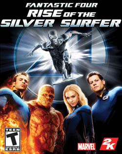 Capa de Fantastic Four: Rise of the Silver Surfer