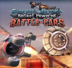 Cover of Supersonic Acrobatic Rocket-Powered Battle-Cars