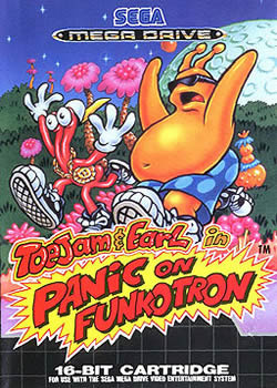 Capa de ToeJam & Earl in Panic on Funkotron