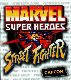 Capa de Marvel Super Heroes vs. Street Fighter