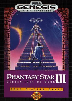 Capa de Phantasy Star III: Generations of Doom