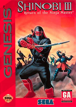 Cover of Shinobi III: Return of the Ninja Master