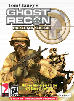 Capa de Tom Clancy's Ghost Recon: Desert Siege