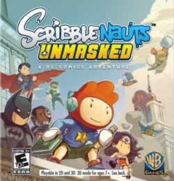 Cover of Scribblenauts Unmasked: A DC Comics Adventure