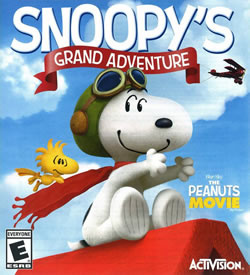 Capa de The Peanuts Movie: Snoopy's Grand Adventure