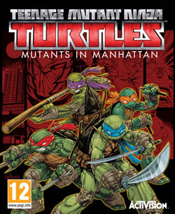 Capa de Teenage Mutant Ninja Turtles: Mutants in Manhattan
