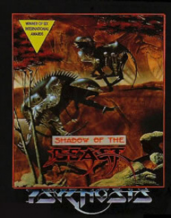 Capa de Shadow of the Beast (1989)