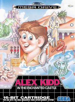 Capa de Alex Kidd in the Enchanted Castle