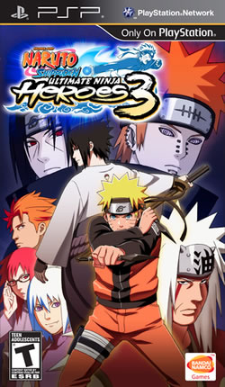 Cover of Naruto Shippuden: Ultimate Ninja Heroes 3