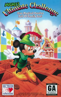 Capa de Mickey's Ultimate Challenge