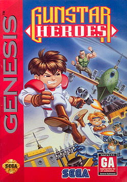 Capa de Gunstar Heroes