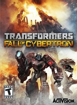 Capa de Transformers: Fall of Cybertron